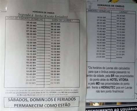 horário do 646 milho branco
